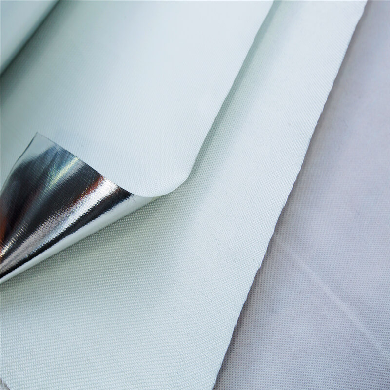 aluminum fiberglass fabric,Fireproof Fabric wholesale