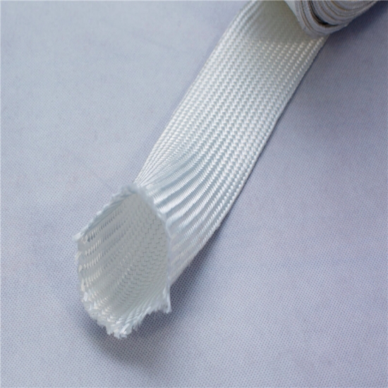 manga trenzada de fibra de vidrio